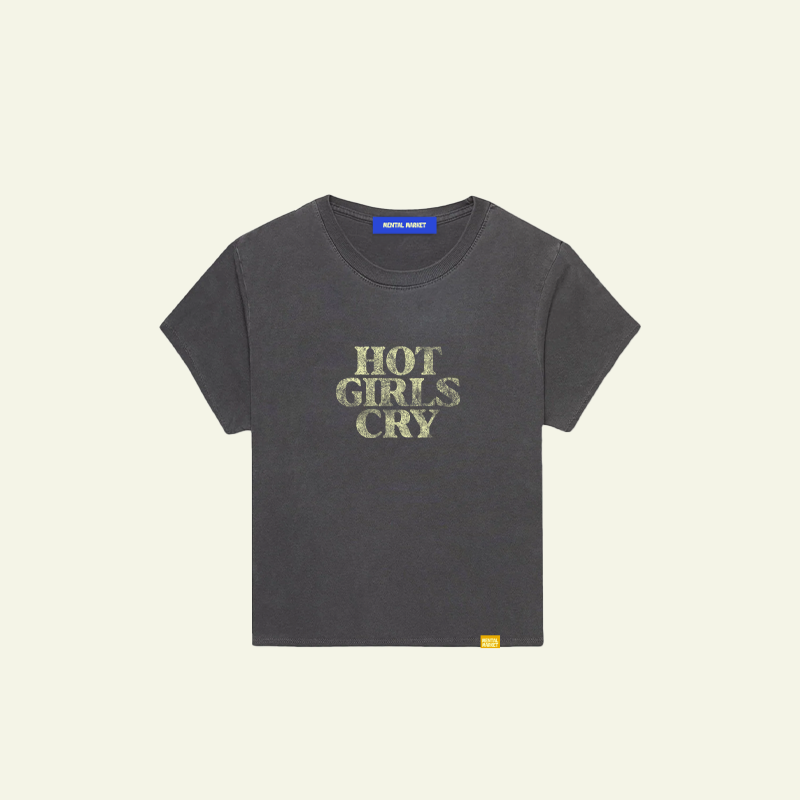Hot Girls Shed Tears Aged Baby Tee