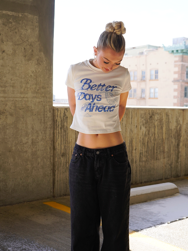 Better Days Baby Tee