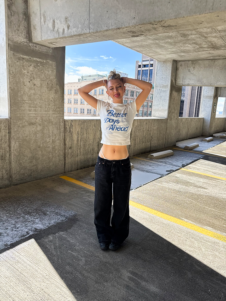 Better Days Baby Tee